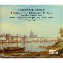 Koch, Felix & Neumeyer Consort - Georg Philipp Telemann: Complete Cantatas Vol. 3 - Franzosischer Jahrgang 1714/1715