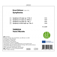 Theresia Orchestra - Ernst Eichner: Symphonies