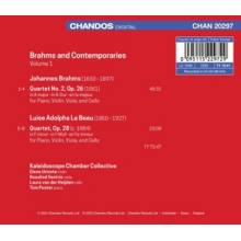 Kaleidoscope Chamber Collective - Brahms & Contemporaries Vol. 1