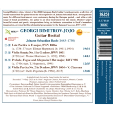 Dimitrov-Jojo, Georgi - Guitar Laureate Recital