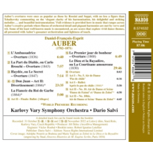 Karlovy Vary Symphony Orchestra - Daniel-Francois-Esprit Auber: Overtures, Vol. 6