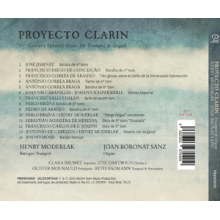 Brunet, Clara - Proyecto Clarin - 17th Century Spanish Music For Trumpet & Organ