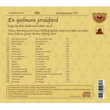 Nyberg, Andreas - Dan Andersson: a Fiddler's Last Journey
