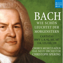 Spering, Christoph - Bach: Wie Schön Leuchtet Der Morgenstern - Bwv 1,8,92,101,107,114,123,133,139