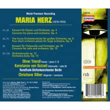 Silber, Christiane - Maria Herz: Piano Concerto - Cello Concerto - Orchestral Works