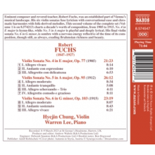 Chung, Hyejin - Robert Fuchs: Violin Sonatas Nos. 4-6