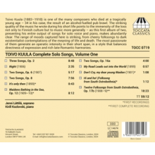 Kozlovski, Kirill - Toivo Kuula: Complete Solo Songs, Volume One