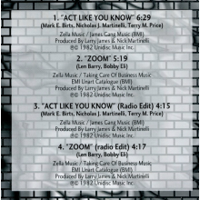 Fat Larry's Gang - Act Like You Know/Zoom-4t