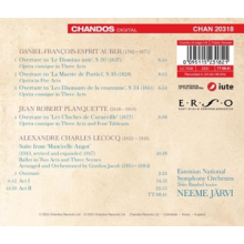 Estonian National Symphony Orchestra & Neeme Jarvi - French Opera Overtures - Auber/Planquette/Lecocq