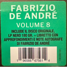 De Andre, Fabrizio - Volume 8