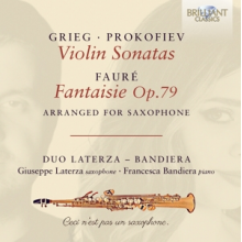 Duo Laterza - Bandiera - Grieg/Prokofiev/Faure: Violin Sonatas/Fantasie Op. 79