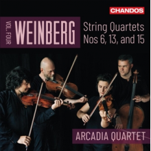 Arcadia Quartet - Weinberg String Quartets Vol. 4