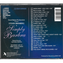 Original Studio Cast - Simply Barbra