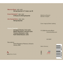 Klenke Quartett - Ravel - Schulhoff - Erkin: String Quartets