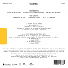 Trio Messiaen & Trio Xenakis - Vitrail: Shostakovich & Escaich (Live)