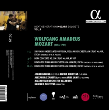 Dalene, Johan & Mozarteumorchester Salzburg & Howard Griffiths - Mozart: Sinfonia Concertante Kv 364