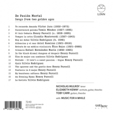 Mulroy, Nicholas - De Pasion Mortal: Songs From Two Golden Ages