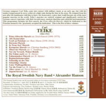 Royal Swedish Navy Band & Alexander Hanson - Carl Teike: Marches, Vol. 1