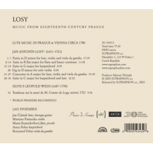 Cizmar, Jan & {Oh!} Ensemble - Losy & Weiss - Lute Music In Prague & Vienna 1700