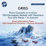 Johannesen, Grant & Maurice Abravanel & Utah Symphony Orchestra - Grieg: Piano Concerto In a Minor - Old Norwegian Melody With Variations