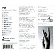 Mo - No Mythologies To Follow