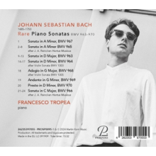 Tropea, Francesco - Johann Sebastian Bach: Rare Piano Sonatas Bwv 963-970