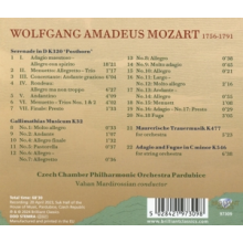 Czech Chamber Philharmonic Orchestra Pardubice & Vahan Mardirossian - Mozart: Posthorn Serenade K320, Gallimathias Musicum K32