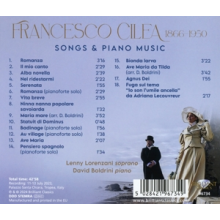 Lorenzani, Lenny & David Boldrini - Cilea: Songs & Piano Music