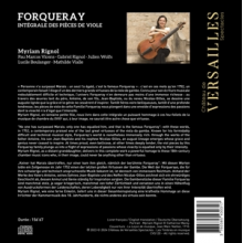 Rignol, Myriam - Forqueray: Integrale Des Pieces De Violes