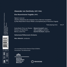 Stundyte, Ausrine & Netherlands Philharmonic Orchestra & Marc Albrecht - Zemlinsky: Eine Florentinische Tragodie
