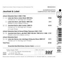 Ensemble Bachwerkvokal - Bach: Jauchzet & Lobet
