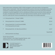 Nordic String Quartet - Gudmundsen-Holmgreen: Complete String Quartets Vol 2