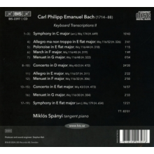 Spanyi, Miklos - Carl Philipp Emanuel Bach: Solo Keyboard Music Vol. 41