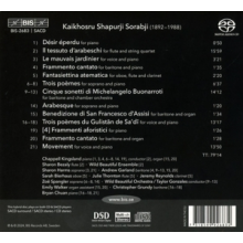 Wild Beautiful Orchestra & Sharon Bezaly - Sorabji: Vocal and Chamber Works