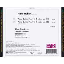 Triendl, Oliver & Carmina Quartett - Hans Huber: Piano Quintets No. 1 & 2