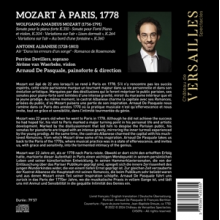 De Pasquale, Arnaud - Mozart & Albanese: Mozart a Paris 1778