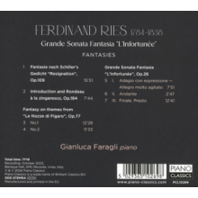 Faragli, Gianluca - Ries: Grande Sonata Fantasia L Infortunee , Fantasies