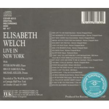 Welch, Elizabeth - Elisabeth Welch Live In New York