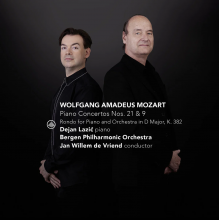 Lazic, Dejan & Bergen Philharmonic Orchestra & Jan Willem De Vriend - Mozart: Piano Concertos Nos. 21 & 9 / Rondo For Piano and Orchestra