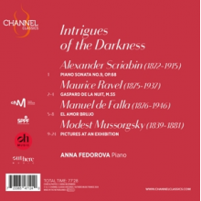 Fedorova, Anna - Mussorgsky, Ravel & Scriabin: Intrigues of the Darkness