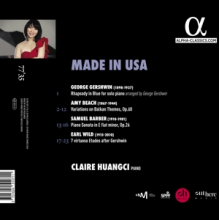 Huangci, Claire - Made In Usa: Gershwin, Beach & Barber