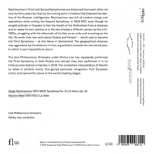 Liss, Dmitry - Rachmaninov: Symphony No. 3 - Ravel: La Valse