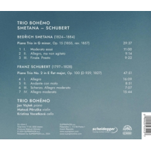 Trio Bohemo - Schubert & Smetana: Piano Trios