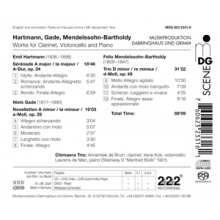 Chimaera Trio - Mendelssohn, Hartmann & Gade: Clarinet Trios