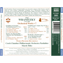 Czech Chamber Philharmonic Orchestra Pardubice - Wranitzky: Orchestral Works, Vol. 7