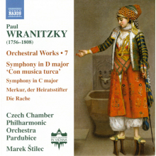 Czech Chamber Philharmonic Orchestra Pardubice - Wranitzky: Orchestral Works, Vol. 7