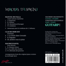 Guitarp Duo - Debussy, Ravel & De Falla: Miroirs D Espagne