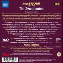 Poschner, Markus - Bruckner: Symphonies Nos. 0-9