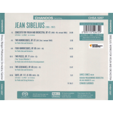 Ehnes, James & Bergen Philharmonic Orchestra & Edward Gardner - Sibelius: Violin Concerto - Serenades - Humoresques - Earnest Melodies - Suite