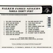 Walker Family Singers - Panola County Spirit